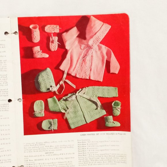 Star Baby Book 130 Crochet for Your Baby Knit Too American Thread Co Vintage - Picture 4 of 7